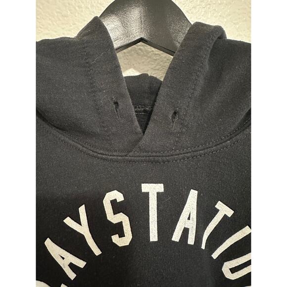 Playstation Retro Japan 1994 PS Black Pullover Hoodie Sweatshirt Size Small - Picture 8 of 8